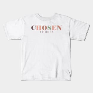 Chosen 1 Peter 2:9, Chosen Shirt, Christian Shirts, Christian Shirts For Women, Christian Apparel, Christian Clothing, Chosen Shirt Kids T-Shirt
